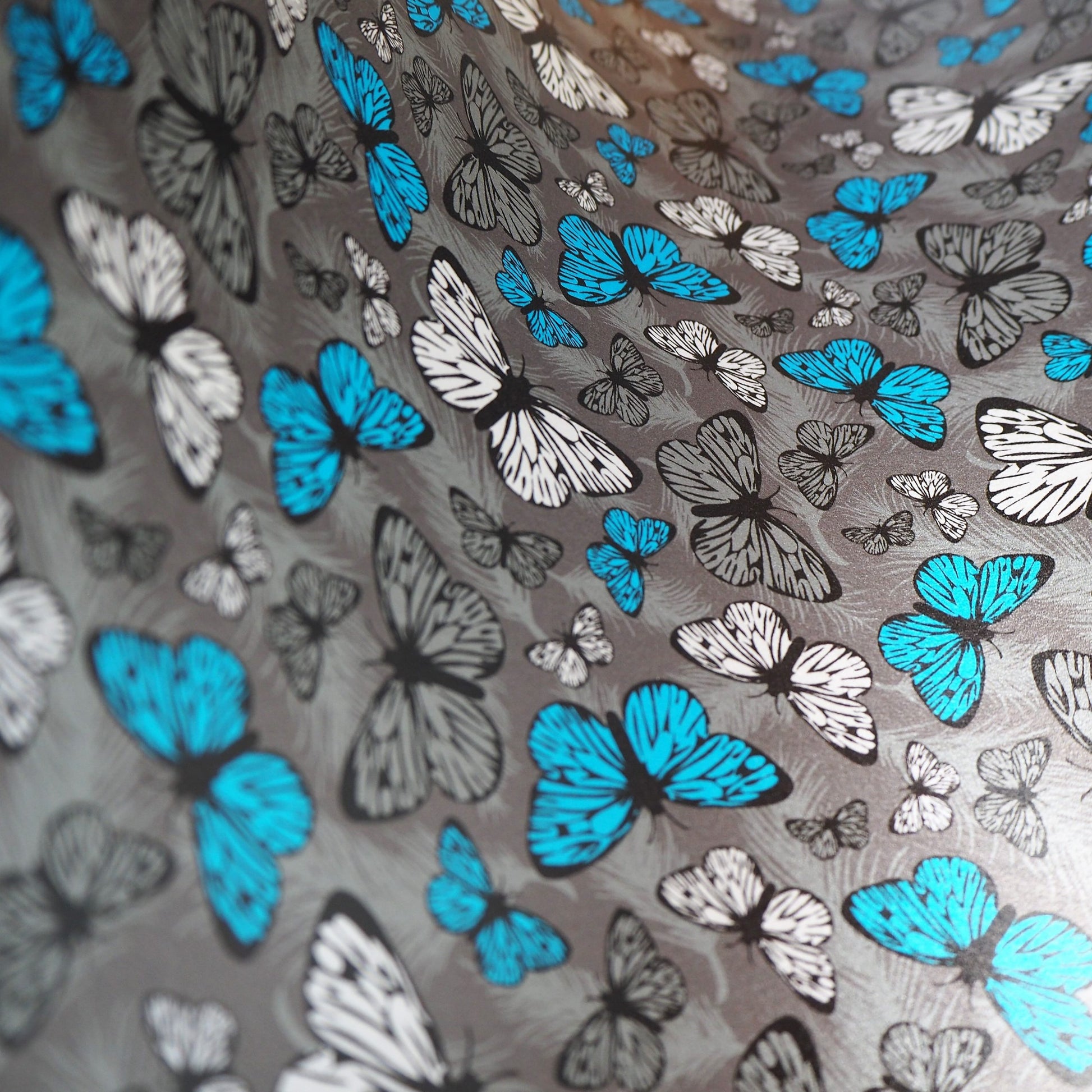 Free to Fly - Neon Azure Butterflies image 9