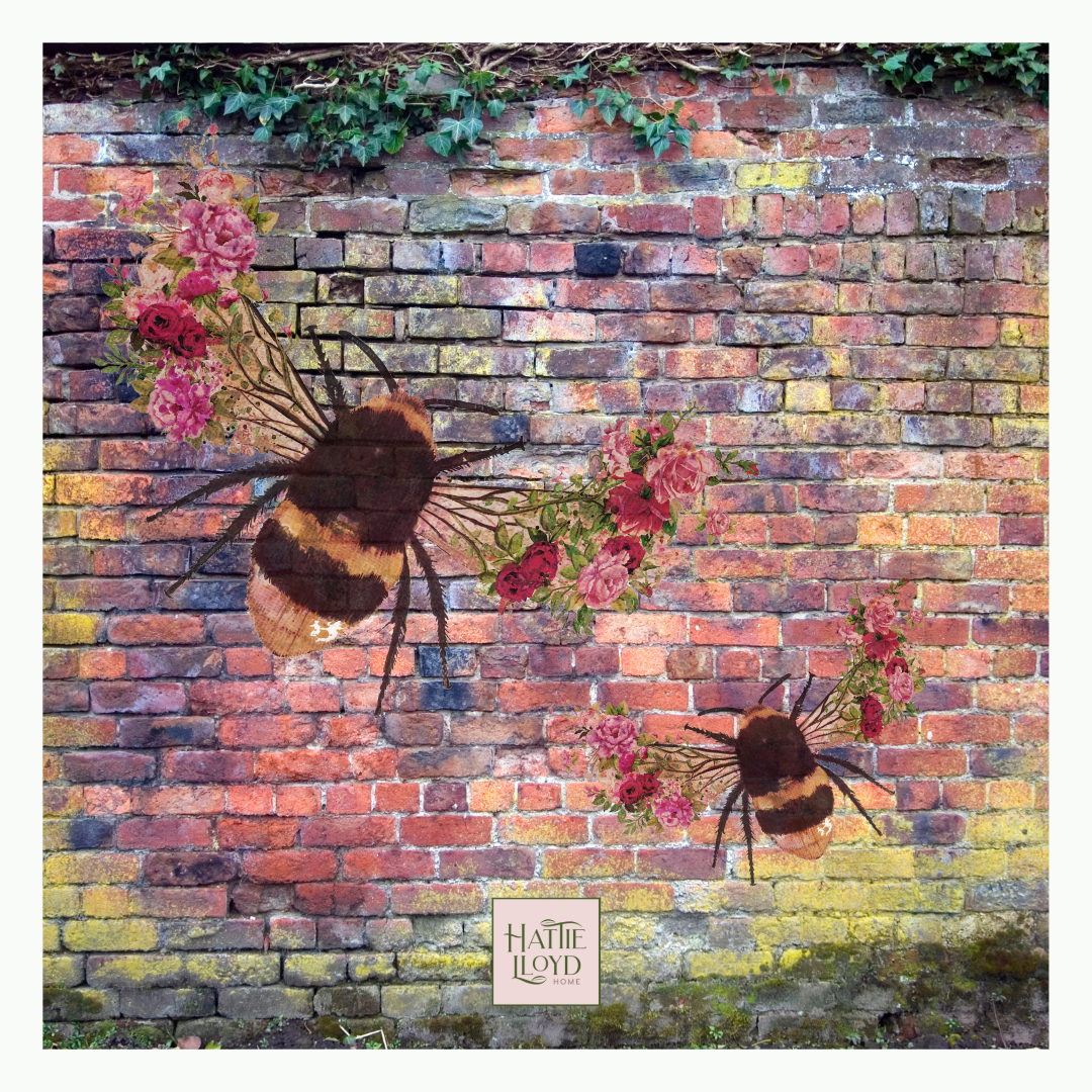 Hattie Lloyd Bee Bloom Outdoor Wall Decor